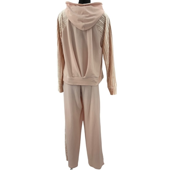 CALIA by Carrie Underwood Pink Hoodie with Velvety Sleeves and Hood D1 - Picture 11 of 13